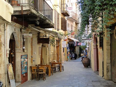 Chania Street, Crete, Greece | Crete, Crete greece, Chania