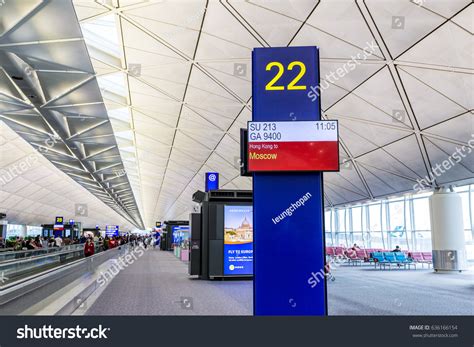 863 Hong Kong Airport Boarding Gate Images, Stock Photos, 3D objects ...