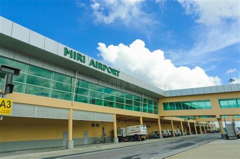 Photo about Miri Airport has a new look with new its newly upgraded ...