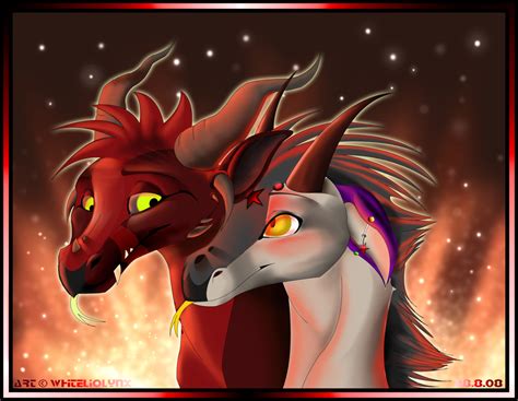 Dragon Love by WhiteLiolynx on DeviantArt