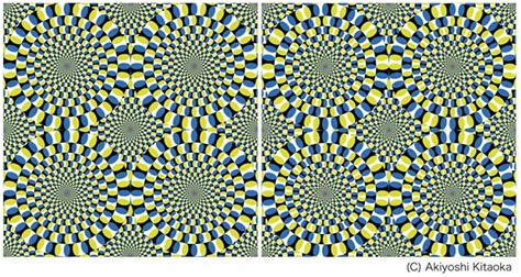 Illusory Motion Reproduced by Deep Neural Networks Trained for Perception - Neuroscience News