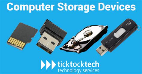 Computer storage devices: Types, Examples, and Features