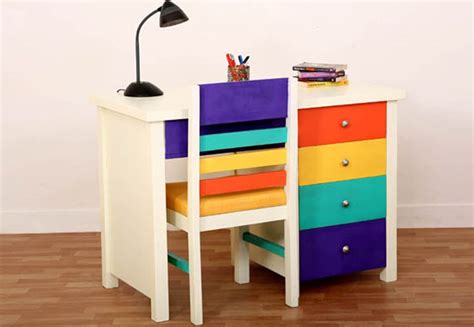 Buy Pixie Kids Study Table With Drawers (White Finish) Online in India - Wooden Street
