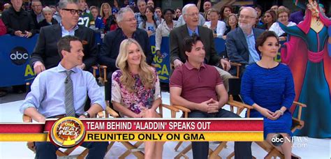 'Aladdin' Voice Cast, Crew Reunites on 'Good Morning America' - Rotoscopers