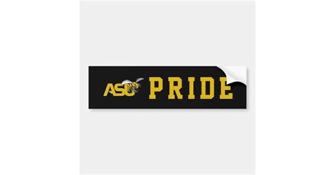 ASU Hornet Mark logo Bumper Sticker | Zazzle