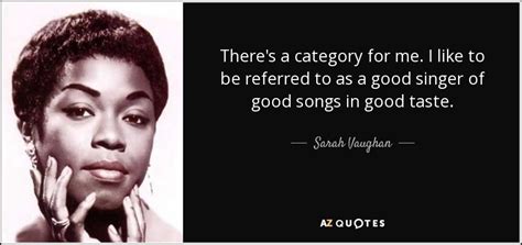 TOP 10 QUOTES BY SARAH VAUGHAN | A-Z Quotes