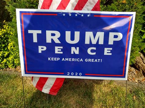 Trump / Pence 2020 Campaign Signs - Tazewell County Republicans