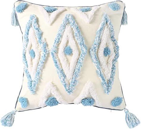 Light Blue Throw Pillow | Light blue throw pillows, Blue throw pillows ...