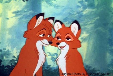 Tod and Vixey - The Fox and the Hound Photo (18194060) - Fanpop