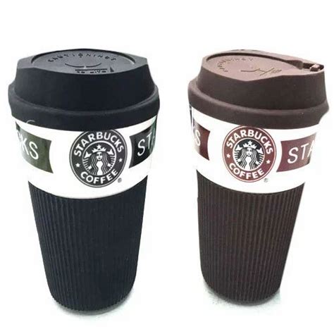 Black, Brown Plastic Starbucks Coffee Mug for Office at Rs 150/piece in ...