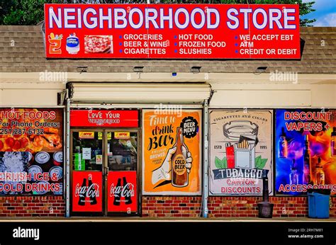 Neighborhood Store is pictured, Aug. 12, 2023, in Chickasaw, Alabama ...