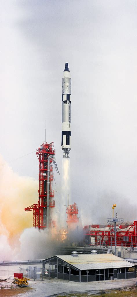 Gemini VII Launch | The Gemini VII spacecraft, carrying astr… | Flickr