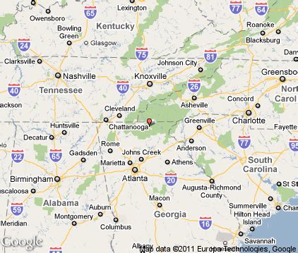 Blairsville Georgia .com Map