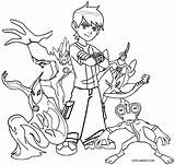Printable Ben 10 Coloring Pages For Kids sketch template