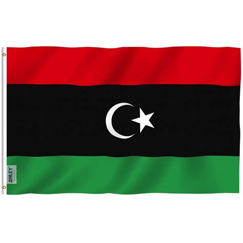 Fly Breeze Libya Flag 3x5 Foot - Anley Flags