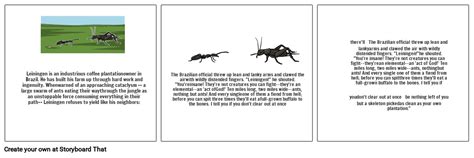 Leiningen Versus the Ants Storyboard by 6700e365