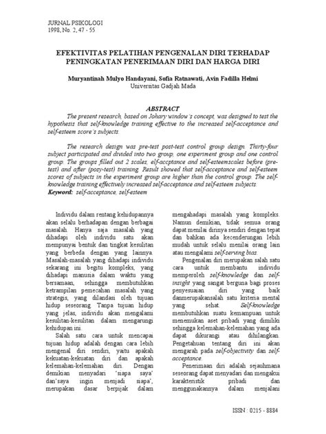 Contoh Jurnal Psikologi - 45+ Koleksi Gambar