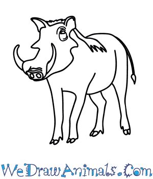 How to Draw a Warthog