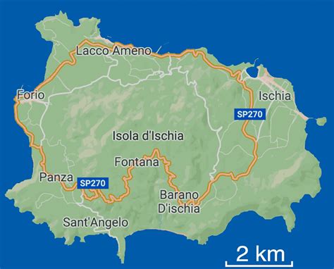 Map of Procida: Information about Procida