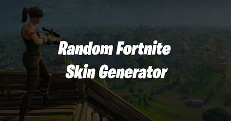 Fortnite random drop generator