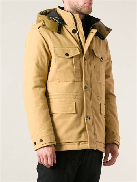 Lyst - Stone island 'Ice' Jacket in Orange for Men