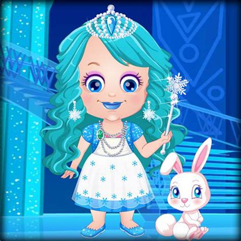 Baby-Hazel-Ice-Princess-Dressup - Free Online Mobile Games