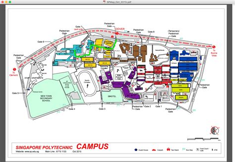 Directions to Visual Effects dept @ Singapore Poly