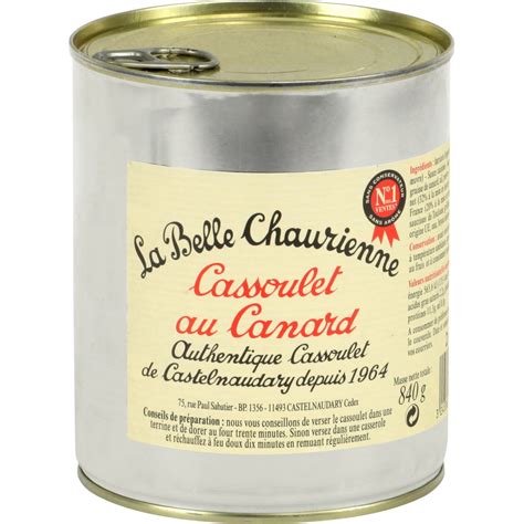 Cassoulet With Duck Confit La Belle Chaurienne | My French Grocery