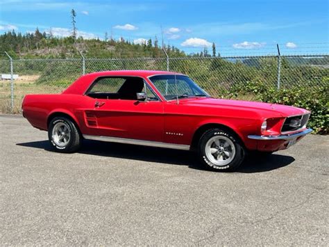 1967 Mustang Coupe Red 4 Speed | mainly-muscle-cars