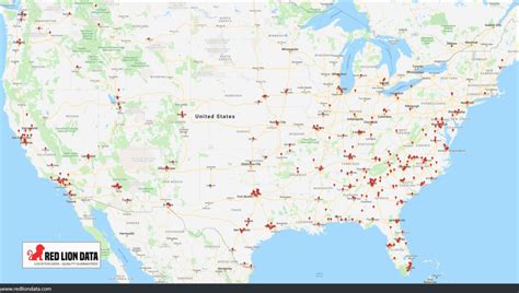 Krispy Kreme Locations Map - United States Map