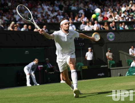 Photo: Andrey Rublev Vs Alexander Bublik at Wimbledon 2023 ...