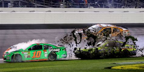 Danica Patrick Crashes Out Of 2014 Daytona 500 After Multi-Car Wreck ...