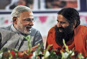 At Baba Ramdev's Haridwar ashram, Narendra Modi talks about 2002