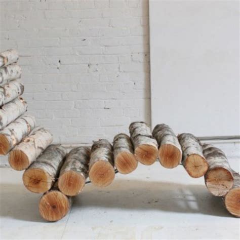 How to Make Rustic Log Furniture - GardensAll