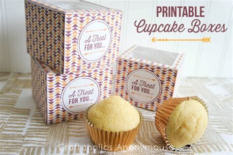 Cupcake Boxes: 40 DIY Ideas to Package Your Cupcakes