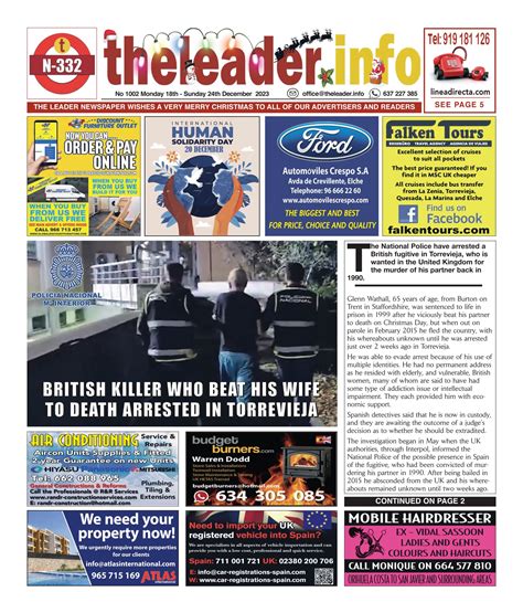 The Leader Newspaper 18 December 2024 – Edition 1002 - News, Sport ...