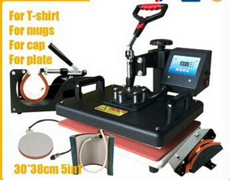 Multi Function Heat Press 5 in 1 at Rs 10000 | All-in-one heat press in Varanasi | ID: 22133558297