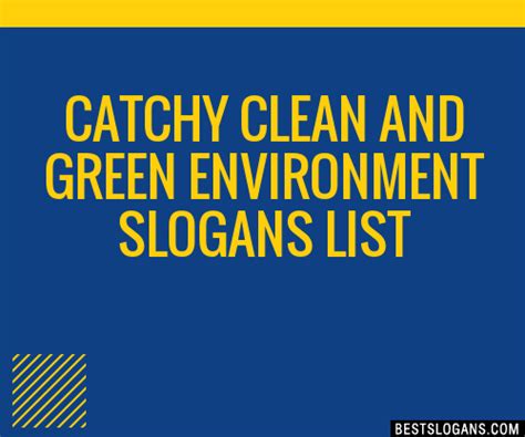 30+ Catchy Clean And Green Environment Slogans List, Taglines, Phrases ...