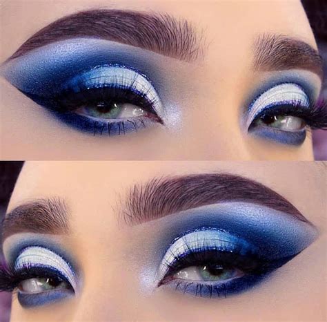 blue eye makeup #browneyemakeup | Winter eye makeup, Dramatic eye makeup, Blue eye makeup