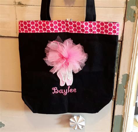 Dance Bag,personalized Monogrammed Dance Bag,ballet Bag, Personalized ...