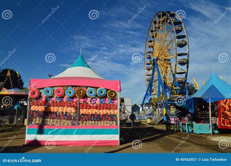 North Carolina State Fair Midway Rides Editorial Photo - Image of ferris, event: 45932921