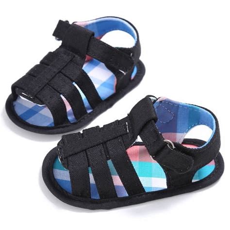 Baby Boys Sandals Hollow Soft Sole Toddler Crib Shoes Prewalker ...