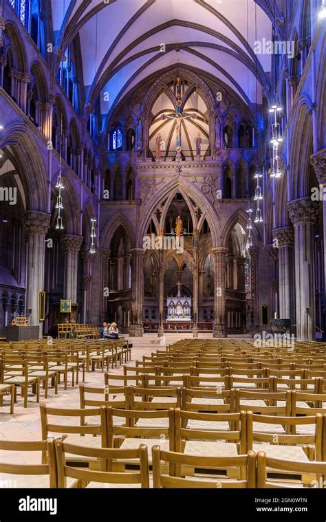 Nidaros Cathedral, inside, Trondheim, Norway Stock Photo - Alamy