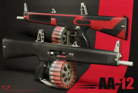 AA-12 Automatic Shotgun by TheBadPanda2 on DeviantArt