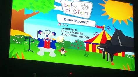 Baby Mozart 2008 DVD Menu Walkthrough - YouTube