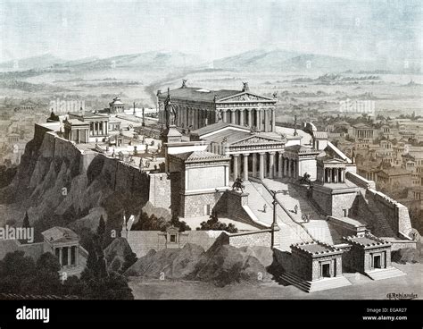 Acropolis Of Athens Reconstruction