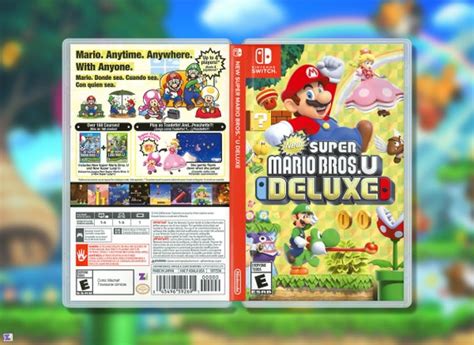 New Super Mario Bros U Deluxe Nintendo Switch Game Deals 100% Official Original Physical Game ...