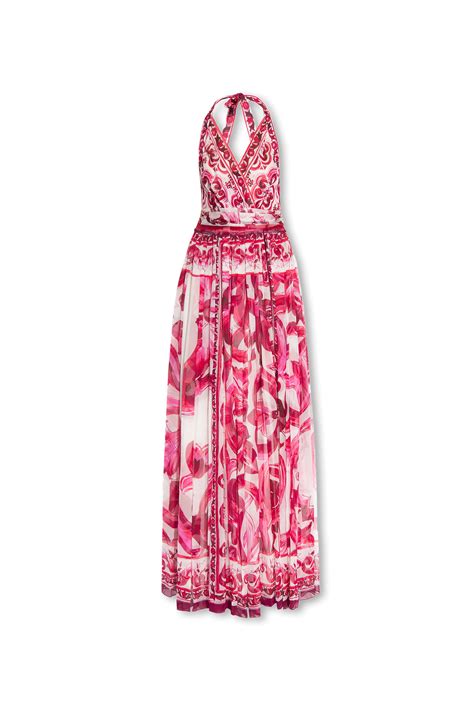 Dolce & Gabbana Silk maxi dress | Women's Clothing | Vitkac