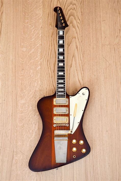 1964 Gibson Firebird VII Vintage Electric Guitar Sunburst, Clean ...