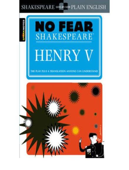 Buy Book - NO FEAR SHAKESPEARE HENRY V | Lilydale Books